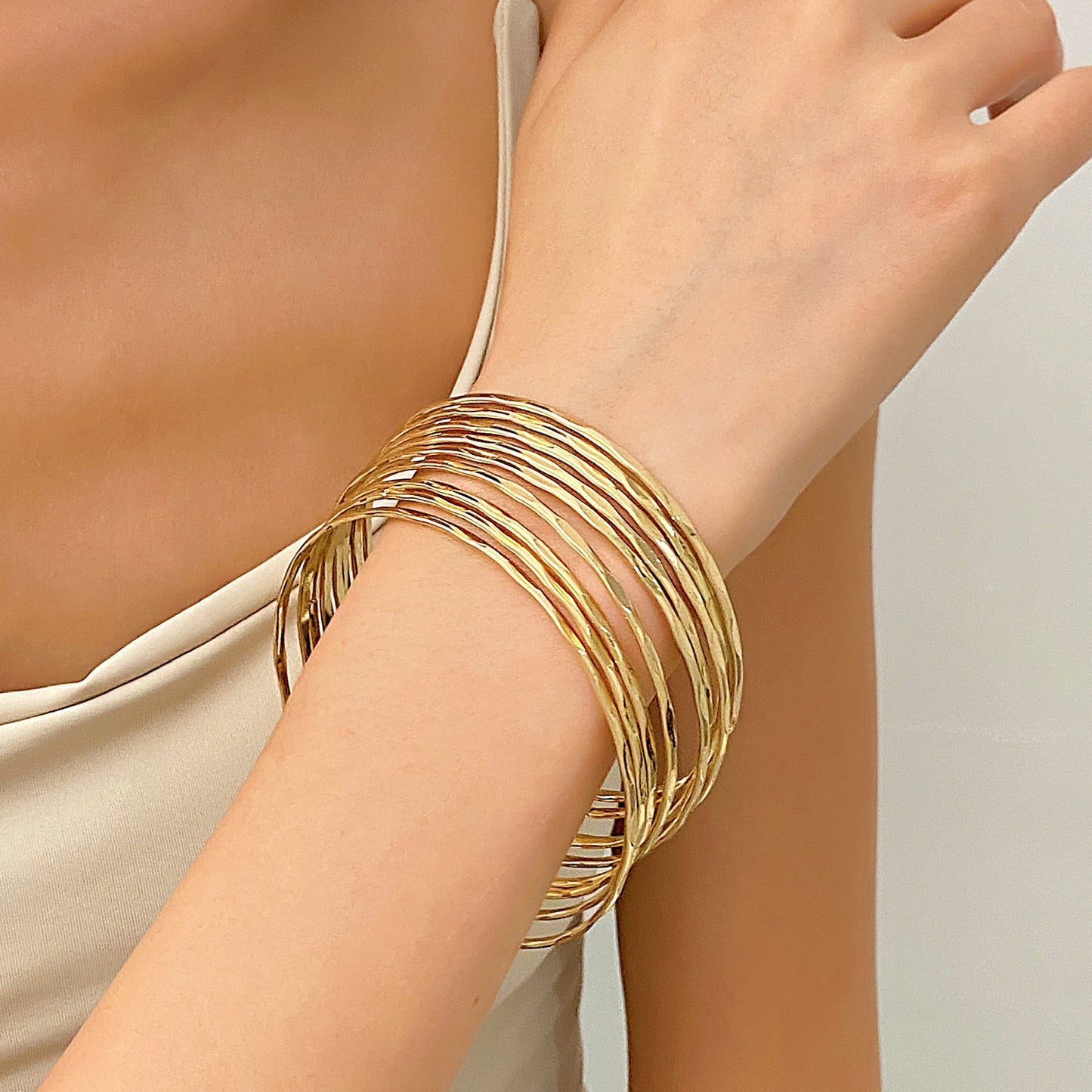 Trendy Alloy Combination Punk Hip Hop Bracelets