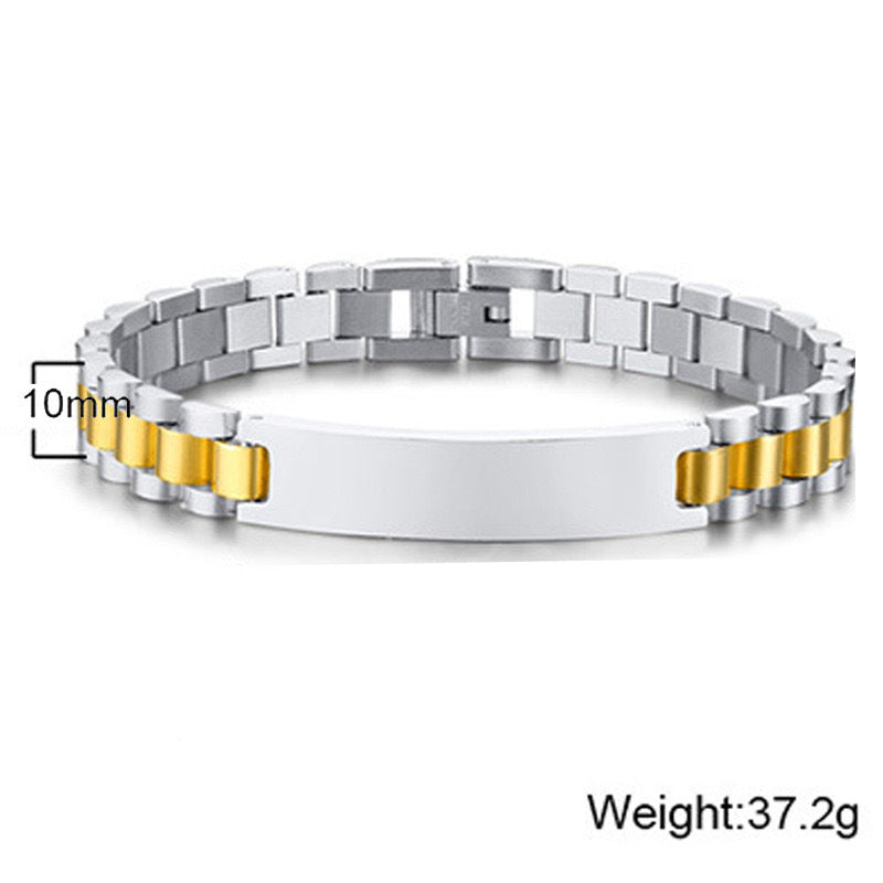 Charming Popular Cool Men's Stainless Steel Bracelet