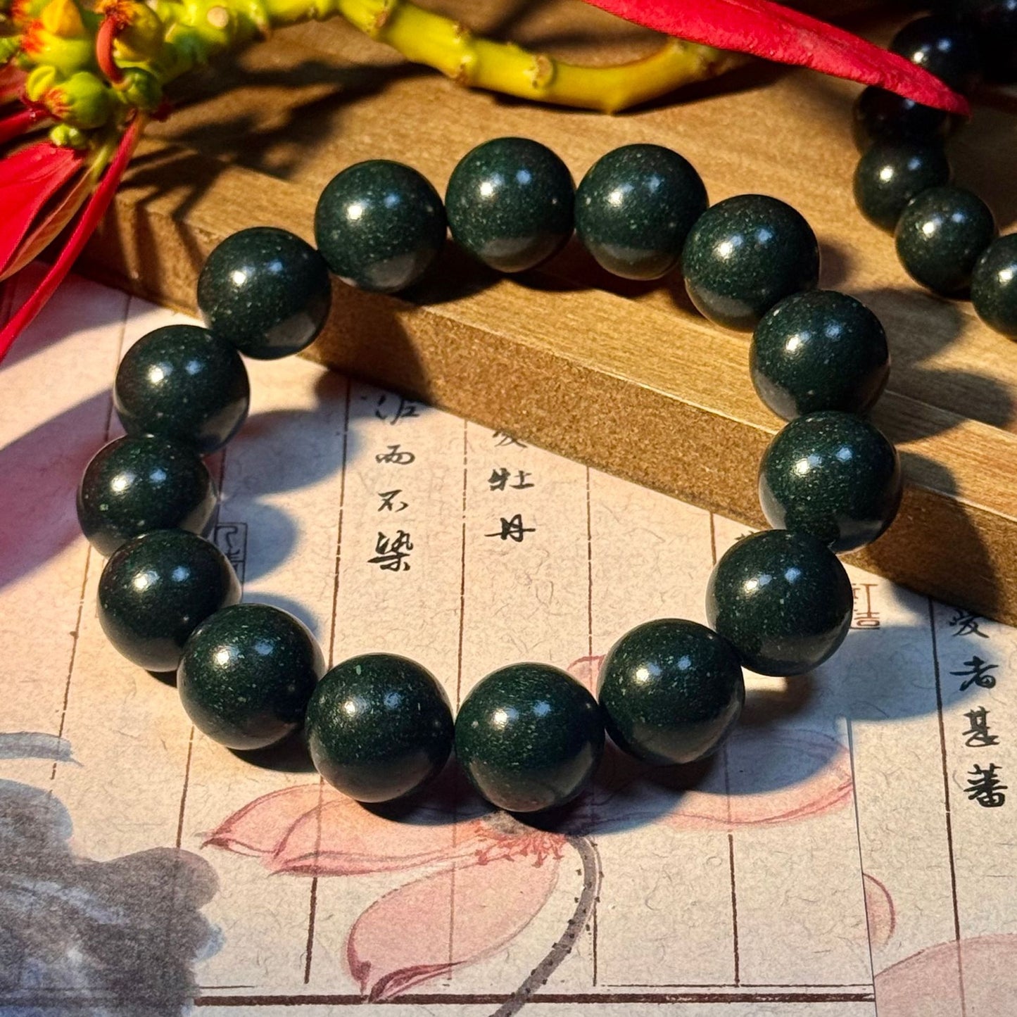 Women's & Men's Natural Combination Aromatic Beads Buddha Ancient Craft Crafts Loose Round Bracelet