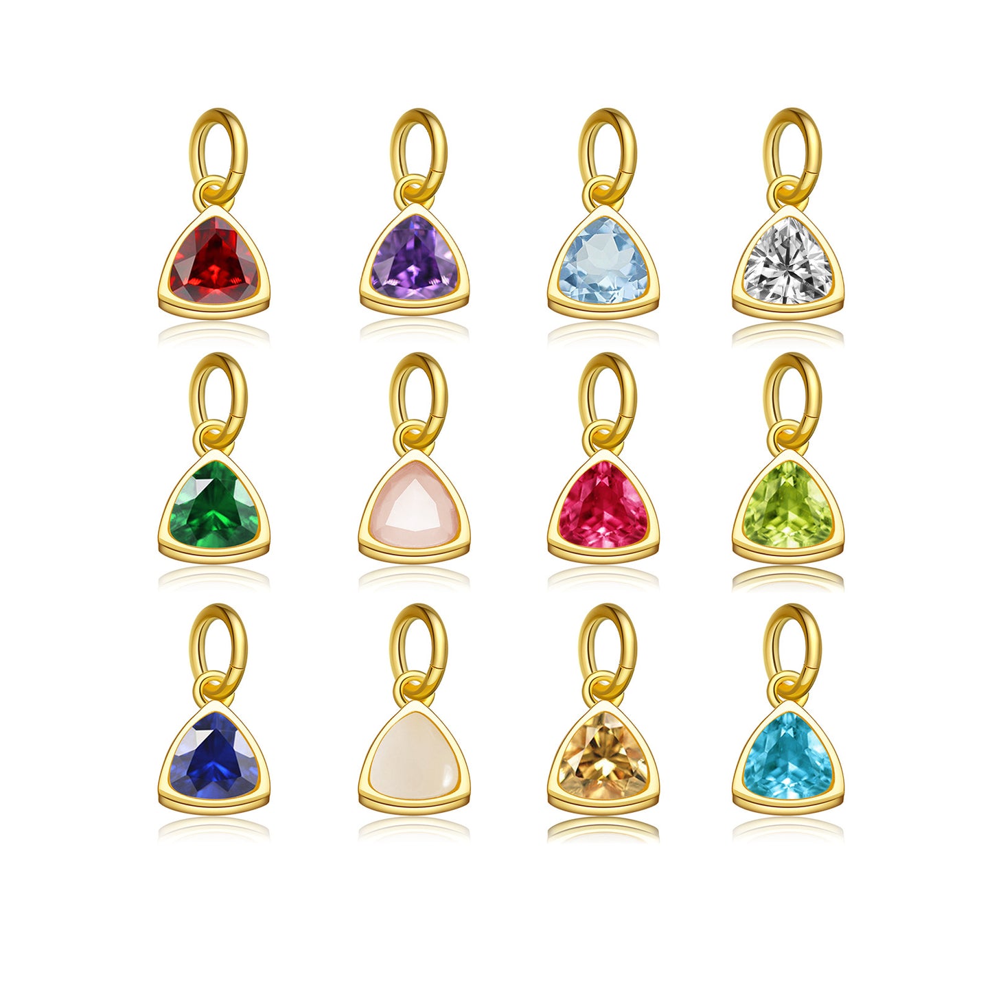 Sterling Sier Color Zircon Personalized Fashion Trendy Clavicle Necklace