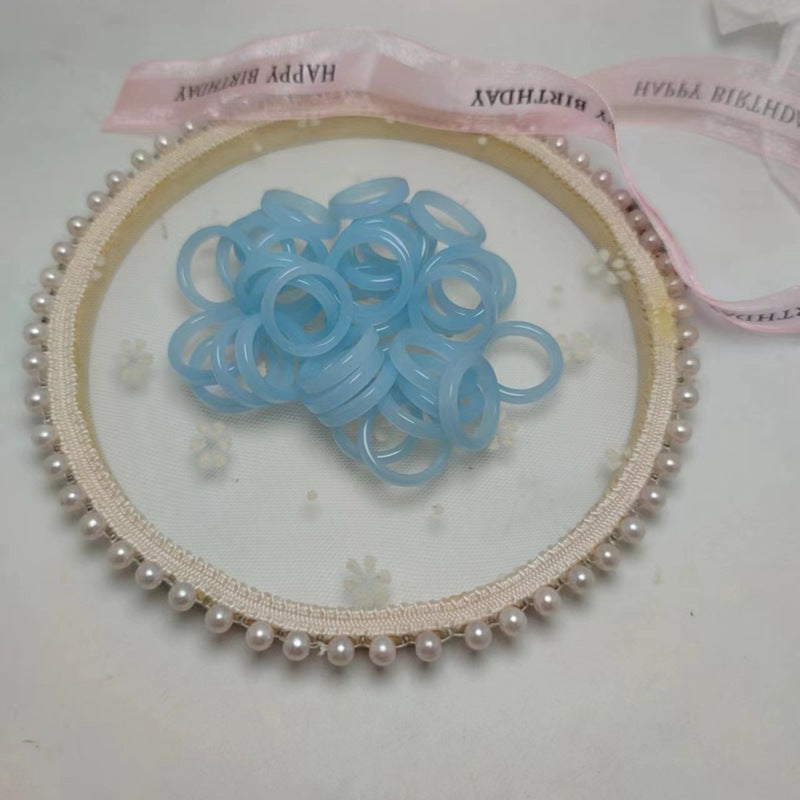 Female Single Material Sticky Accessory International Trade City Ring