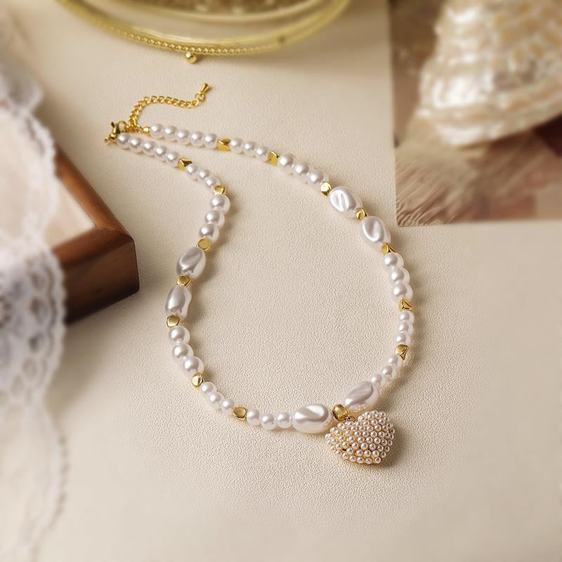 Five-pointed Star Drop-shaped Pearl Vintage Ocean Necklaces