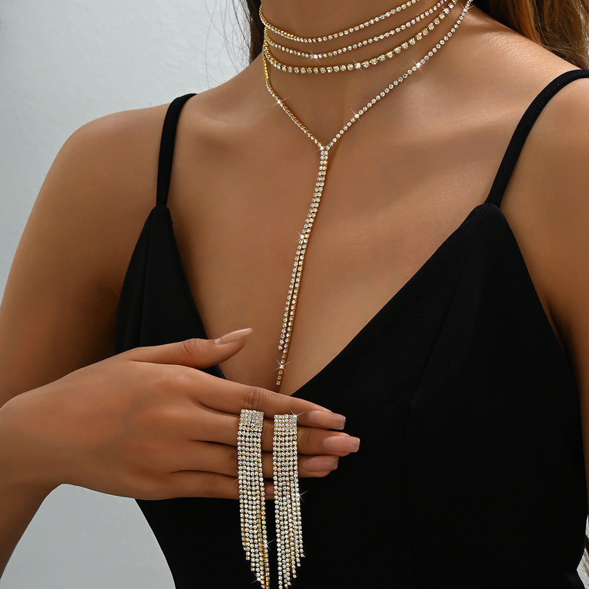 Bone Chain Cold Style Design Choker Necklaces