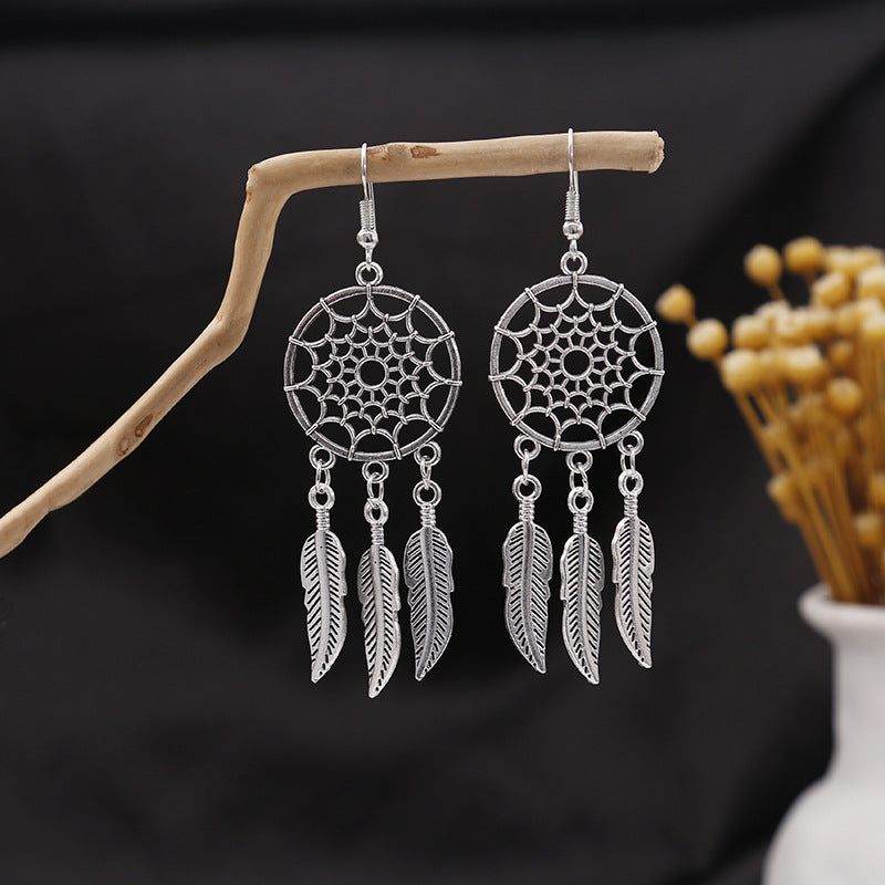 Ethnic Style Artistic Elegant Metal Tassel Earrings