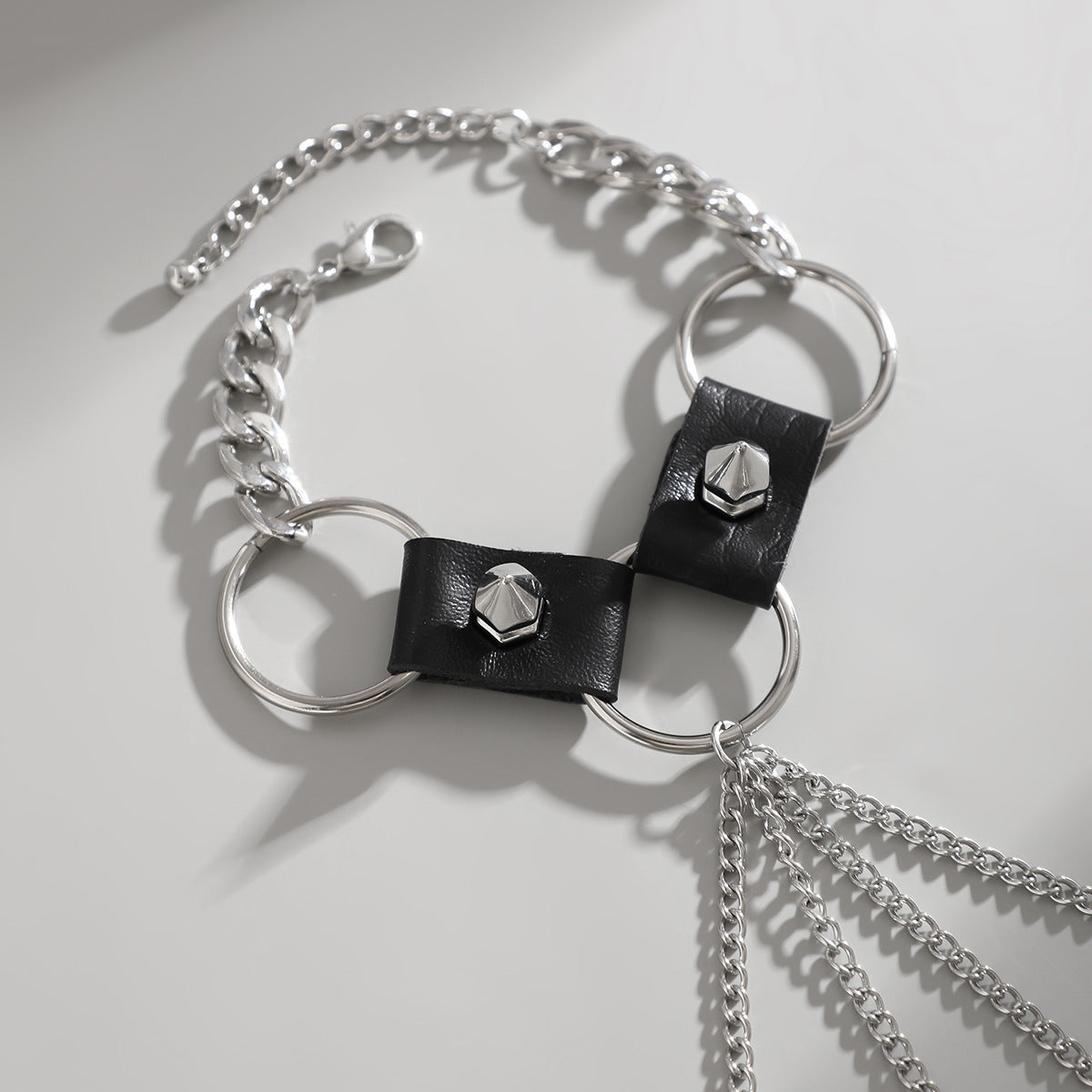 Men's Rivet Secret Chain Niche Personality Hip Hop Bracelets
