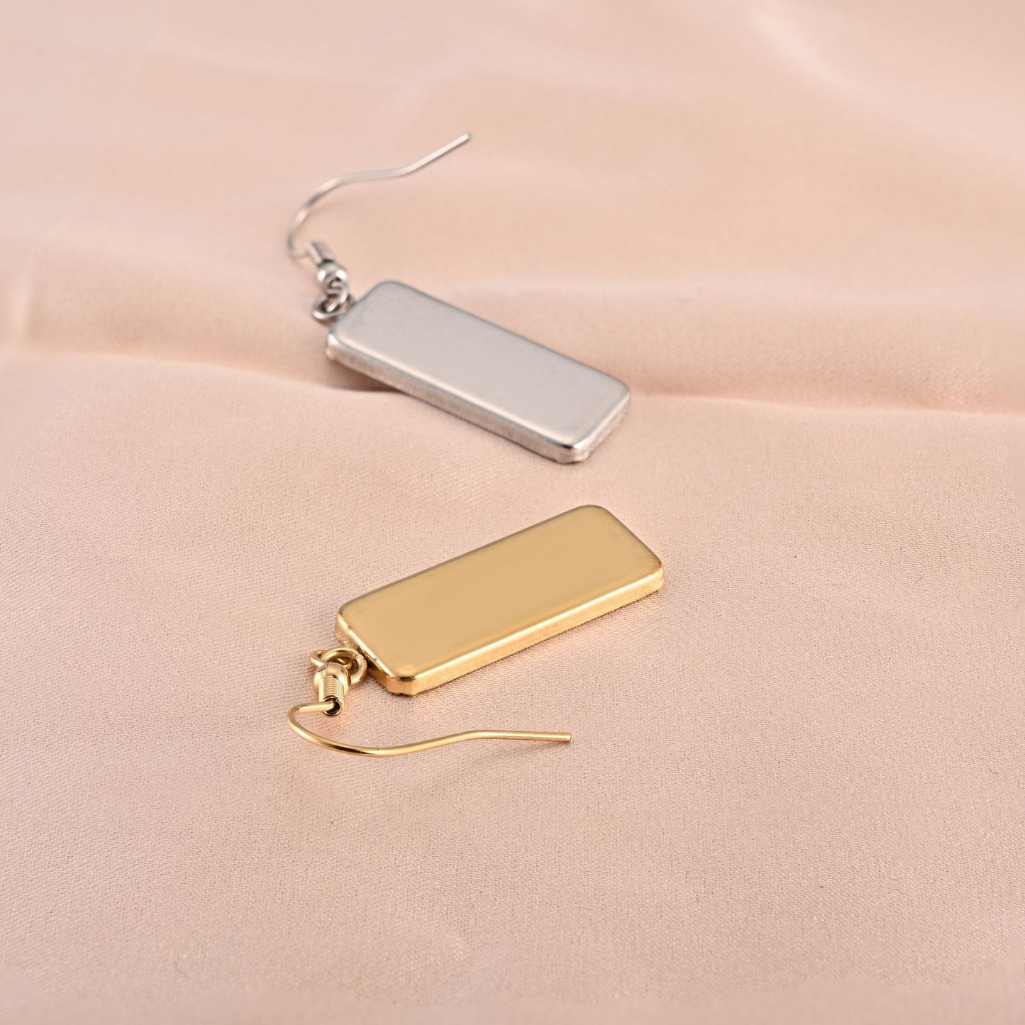 Stainless Steel Rectangular Hooks Base Support Ear Hook