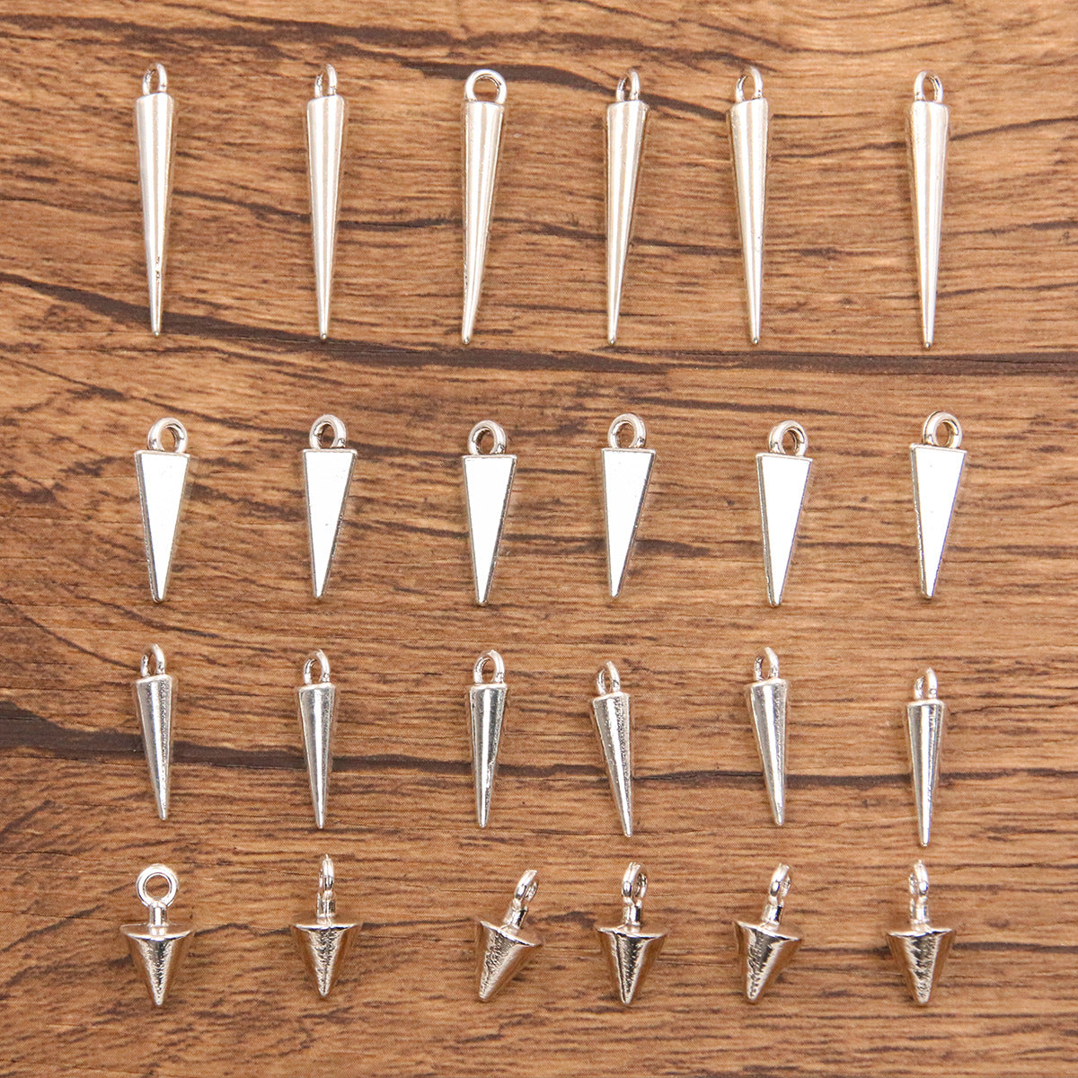 Alloy Glossy Tapered Charm Key Luggage Jewelry Accessories