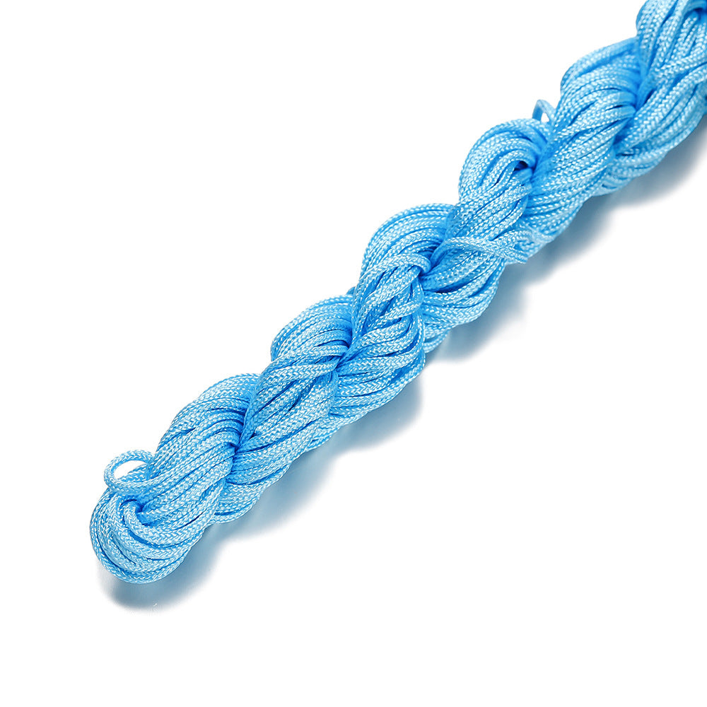Handmade Braided Jade Strand Red Rope Thread Chinese Knot Hanging Ornaments