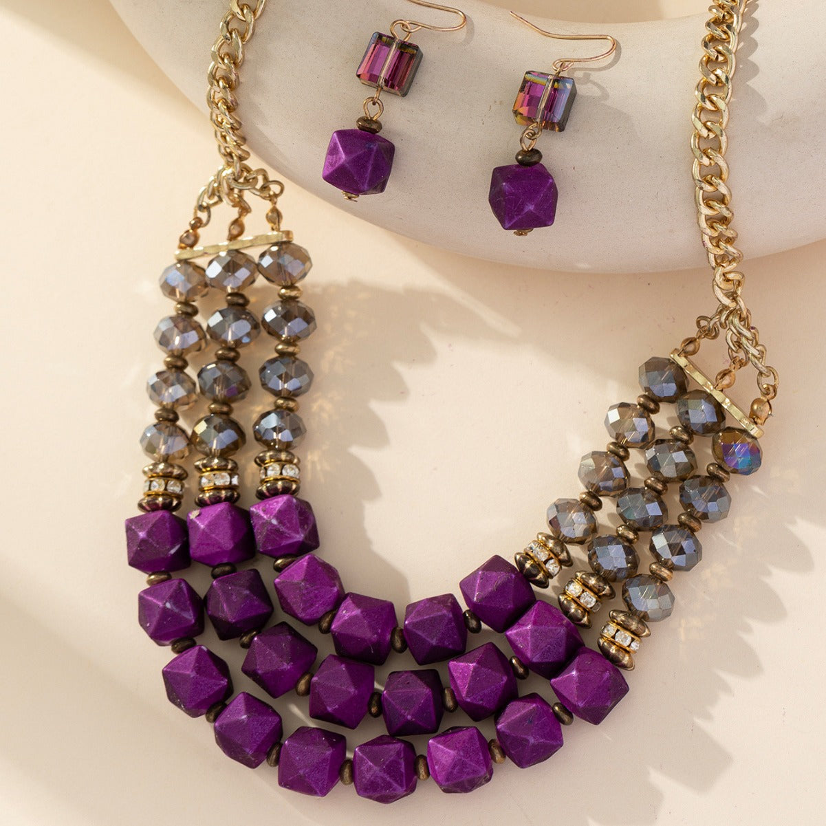 Bohemian Exotic Elegant Ethnic Style Temperament Jewelry Set