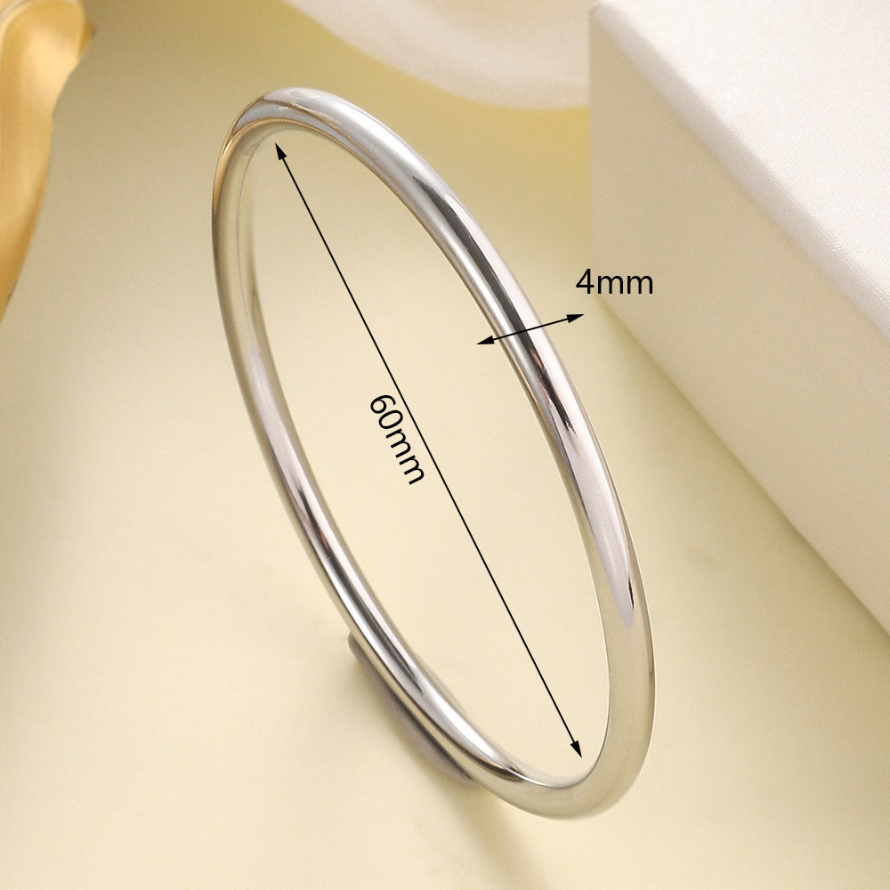 Titanium Steel Stainless Real Gold Furnace Bracelets