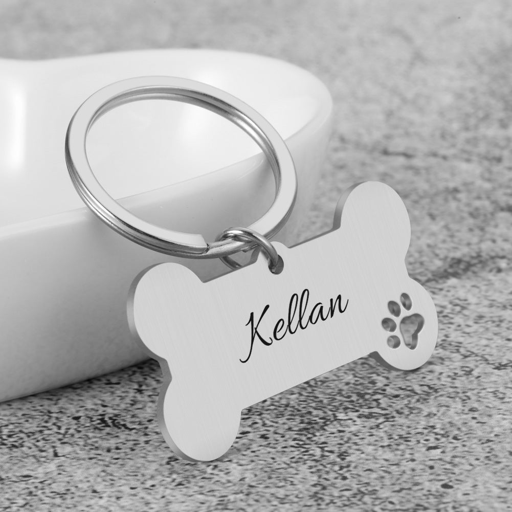 Personalized Pet Identity Tag Dog Engraved Collar