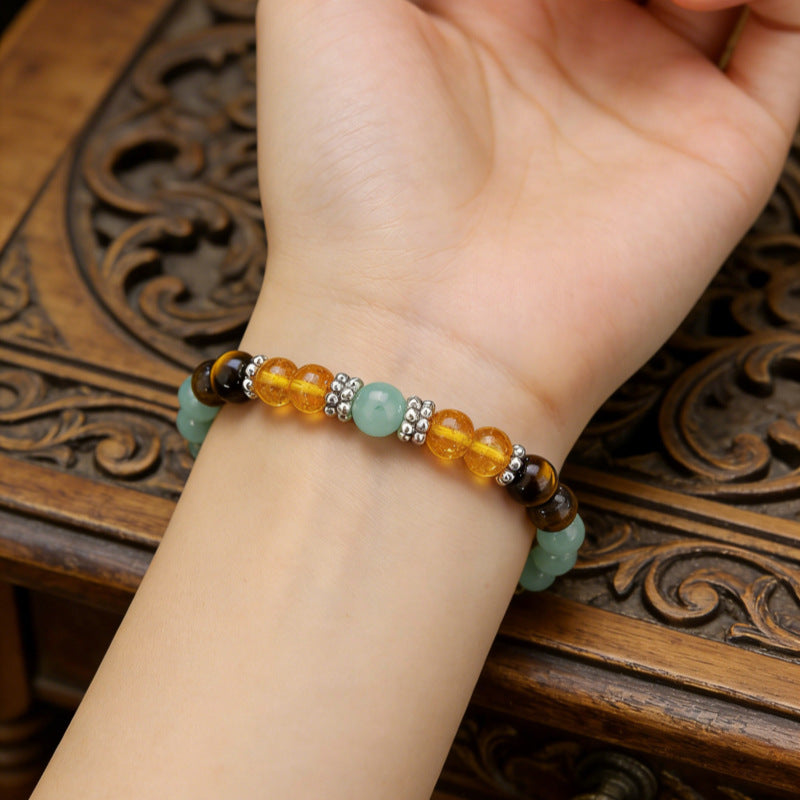 Beautiful Xi Green Tigereye High-grade Price Bracelets