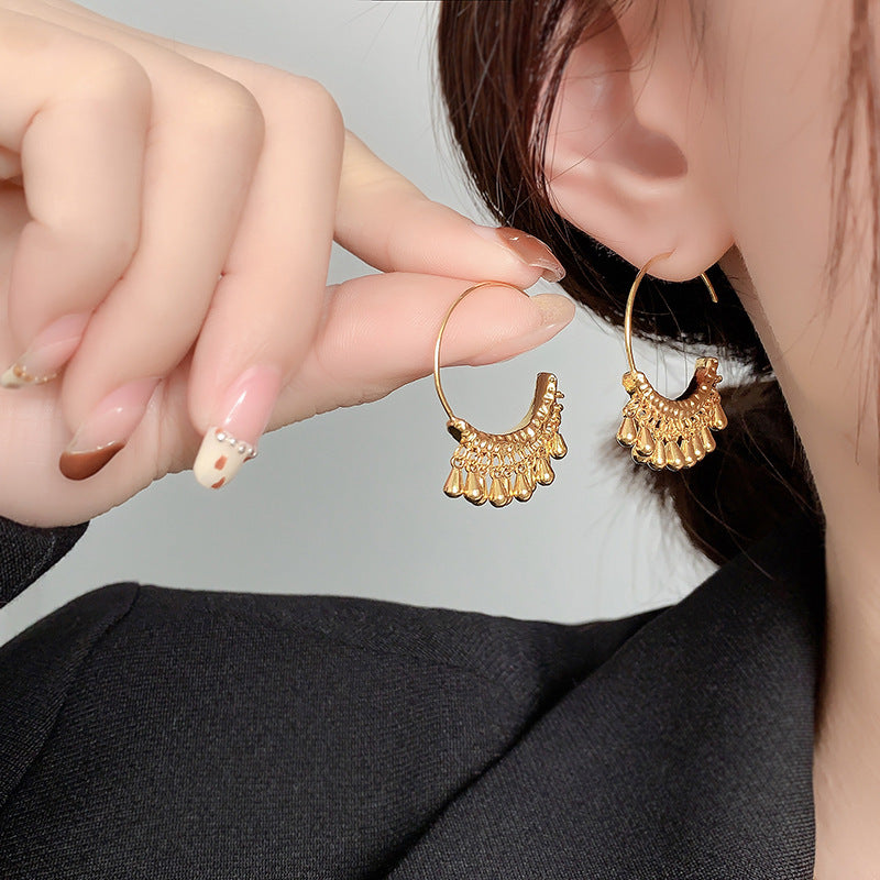 Women's Light Luxury Copper Gold-plated Fashion Commuter High-grade Rings