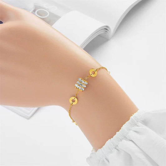 Women's Innovative Titanium Steel Personalized Fashion Bracelets