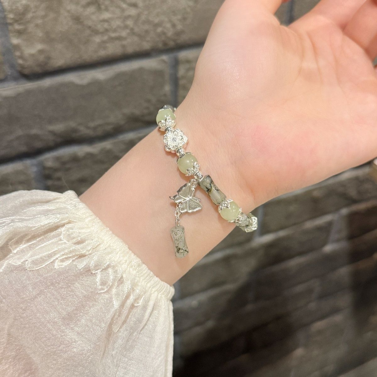 Flower Dream Romance Fairy Wind Dance Couple Feeling Handmade Gift Bracelet