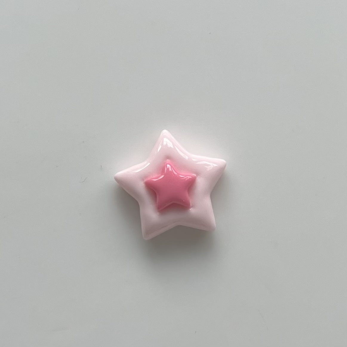 Star Resin Color Hairpin Headdress Shoe Buckle Cream Jewelry Accessories