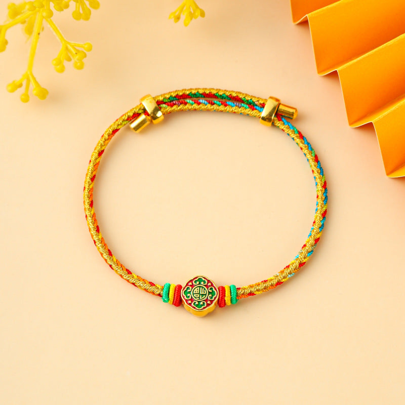Children's Hundred Dragon Boat Festival Colorful Braided Rope Batches Of Goods Bracelets