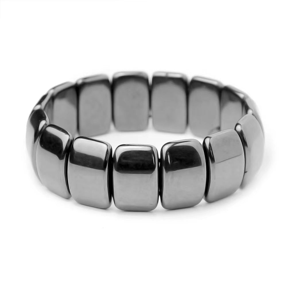 Haematite Fashion Personality Dark Temperament Hip Hop Bracelets