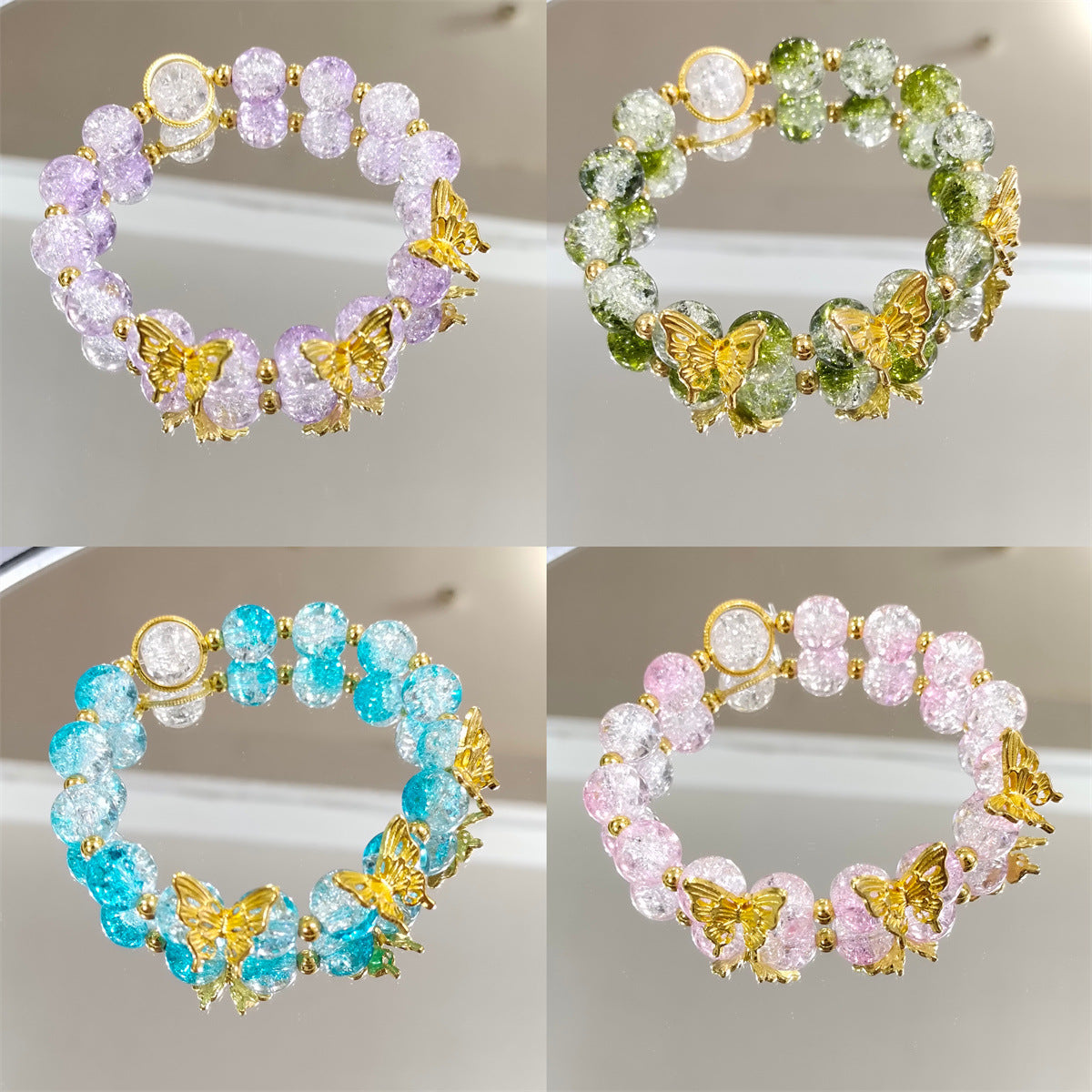 Butterfly Elegant Female Design Light Luxury Girlfriend Bracelet