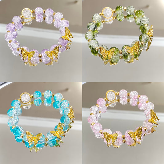 Butterfly Elegant Female Design Light Luxury Girlfriend Bracelet