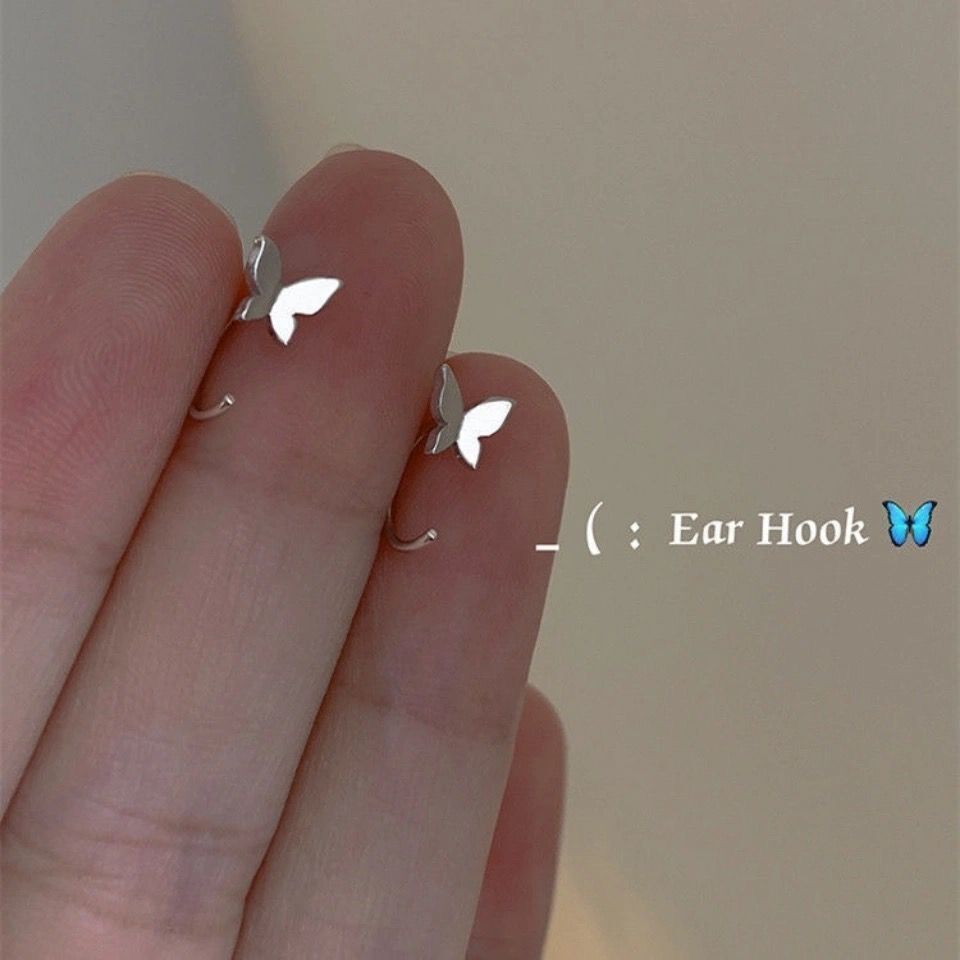 Women's Style Butterfly Niche Design Exquisite Small Sweet Simple Rings