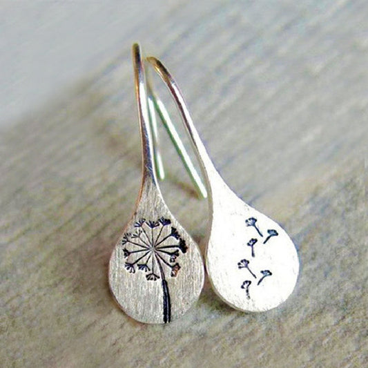 Flower Asymmetric Design Sense Mori Style Graceful Ear Hook