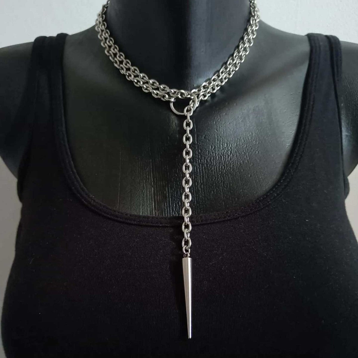 Bat Female Gothic Exaggerated Personalized Design Necklace