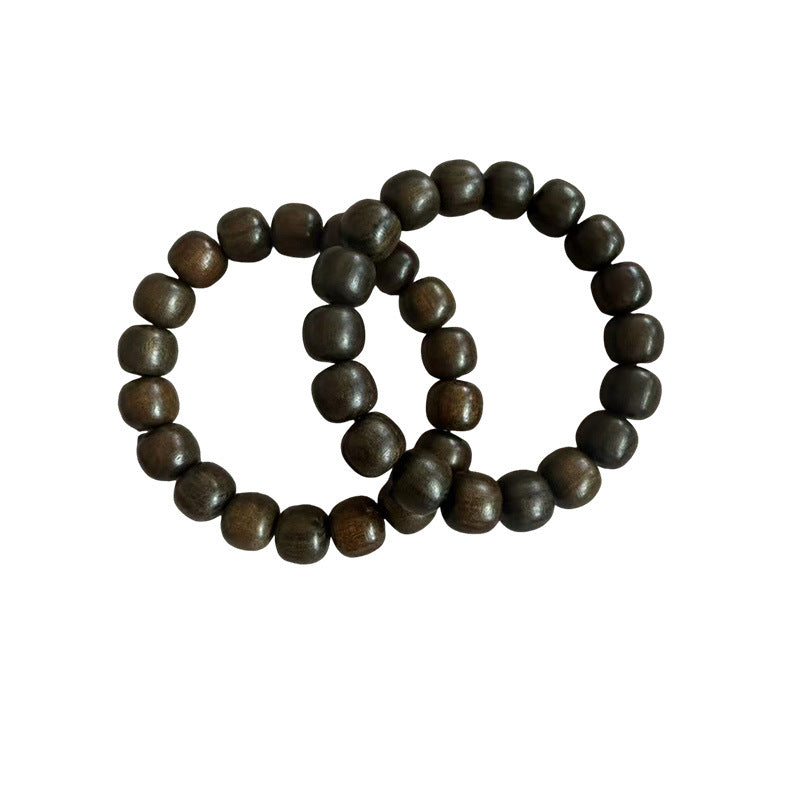 Women's & Men's Wooden Ethnic Style Craftwork Hand Pieces Beads String Bracelet