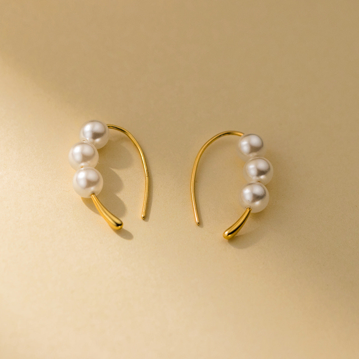 Sterling Sier Light Luxury Minority Design Earrings