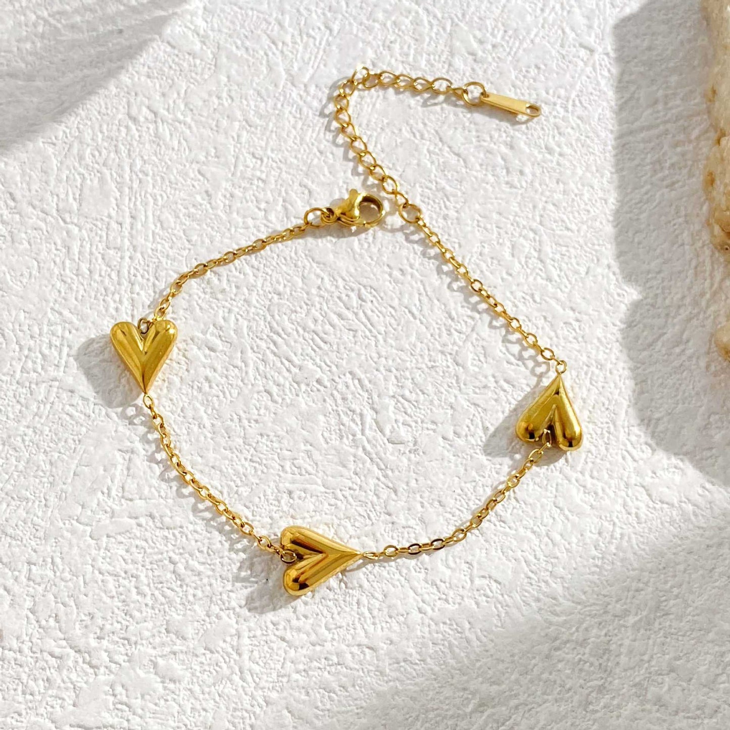 Stainless Steel Gold Combination Not Easy To Fade Light Luxury Jewelry Set