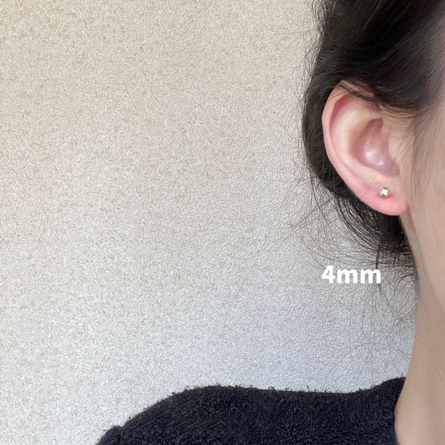 Women's Ear Piercing Sleeping No Need To Take Stud Earrings