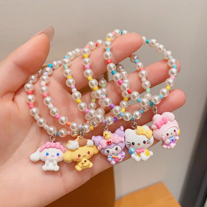 Women's Cartoon Little Good-looking Beaded Suit Cute Bracelets