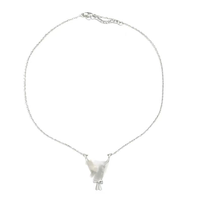 Flower Stand Creative Gift Light Luxury Fashion Jewelry Set