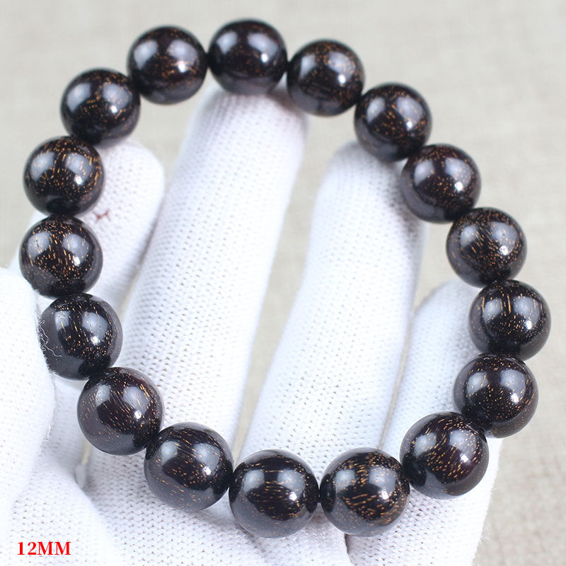 Women's & Men's Red Sandalwood Zambia Rosewood Beads Crafts Like Bracelet