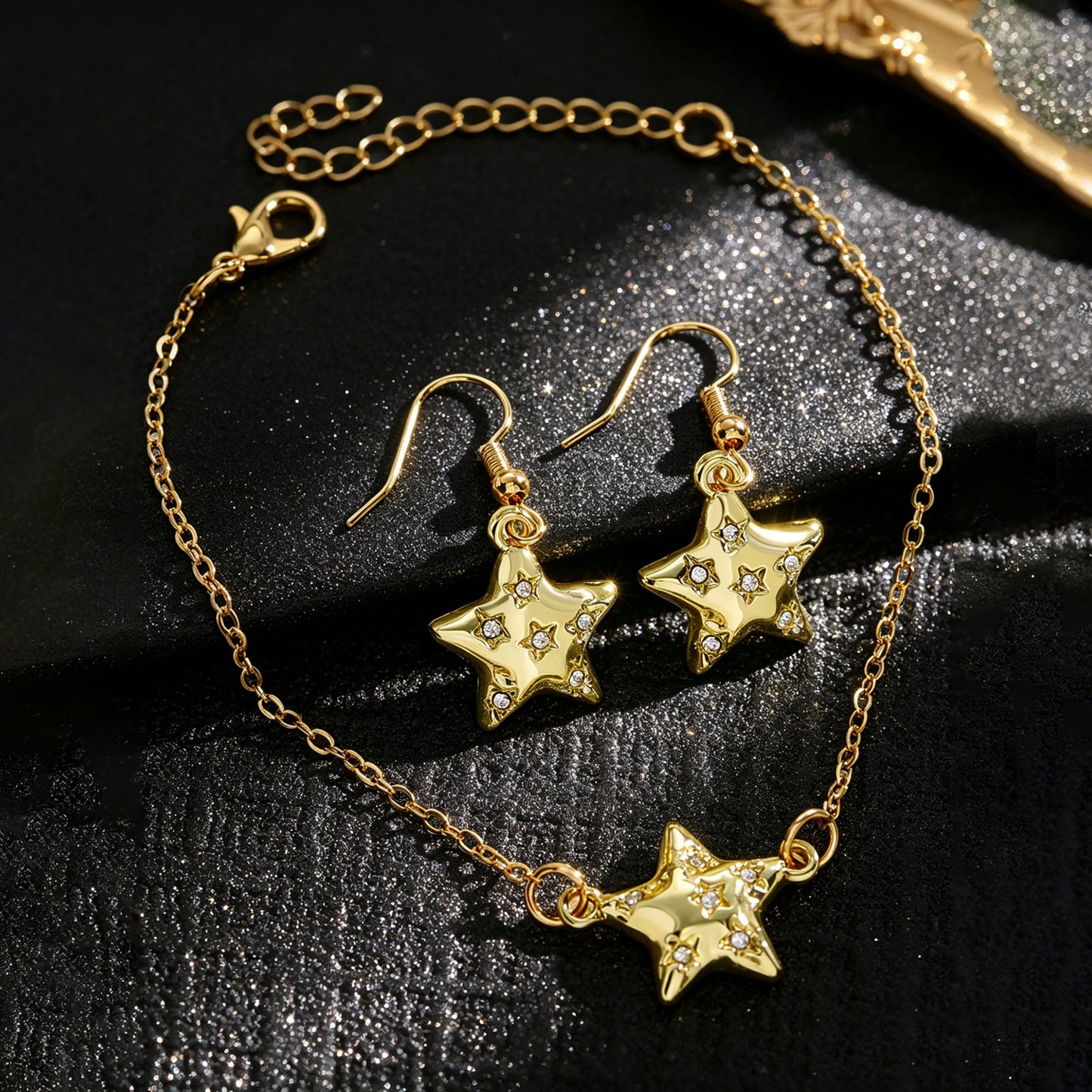 Design Sweet Minimalist Star Diamond Five-pointed Bracelets