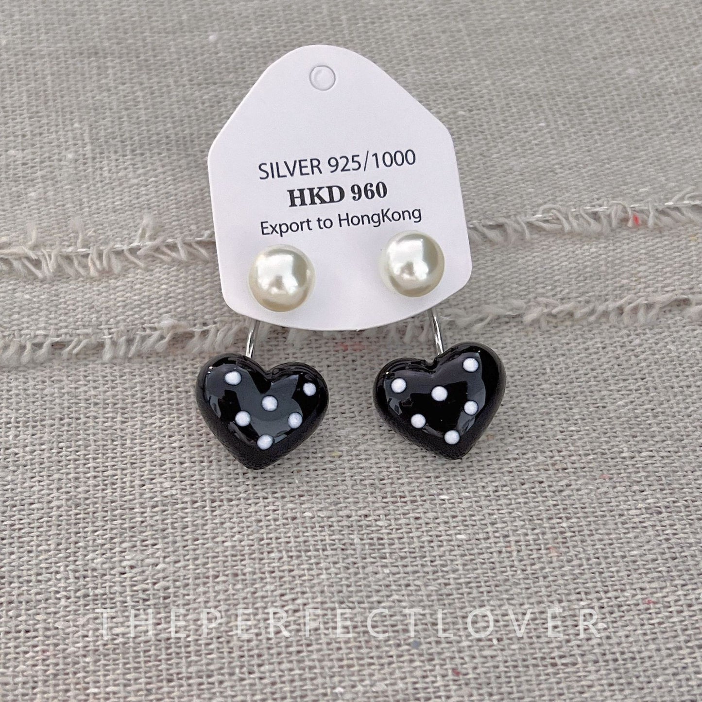 Women's Entry Lux Small Ball Polka Dot Earrings