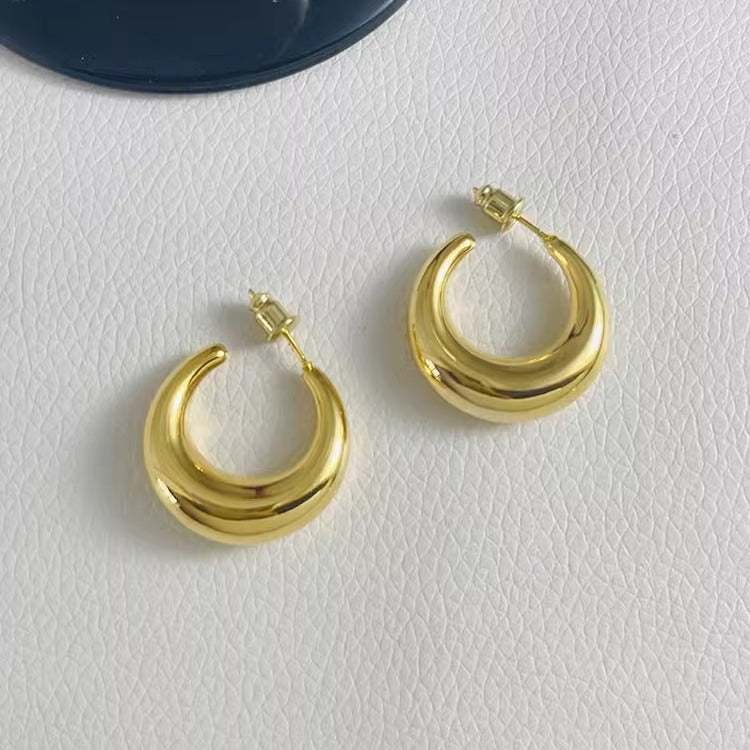 Women's Simple Niche Design Advanced French Style Earrings