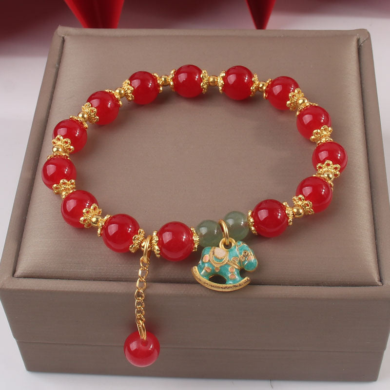 Women's Beaded Life Lucky Rich Novice Rope Over Bracelets