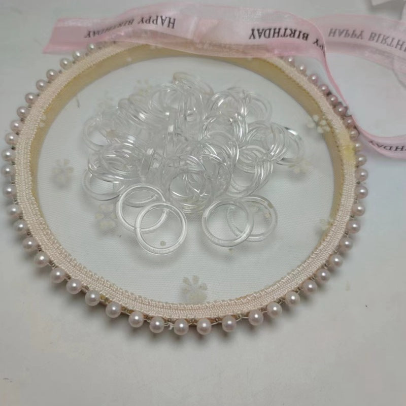 Female Single Material Sticky Accessory International Trade City Ring