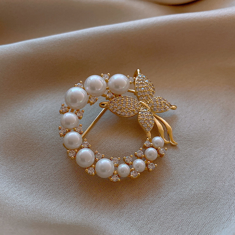 Fashionable Corsage Brooch Female Butterfly High-grade Brooches