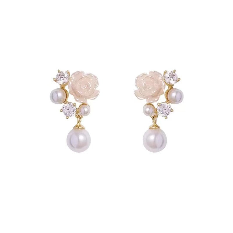 Zircon Ear Clip Small Eardrops Fashion Earrings
