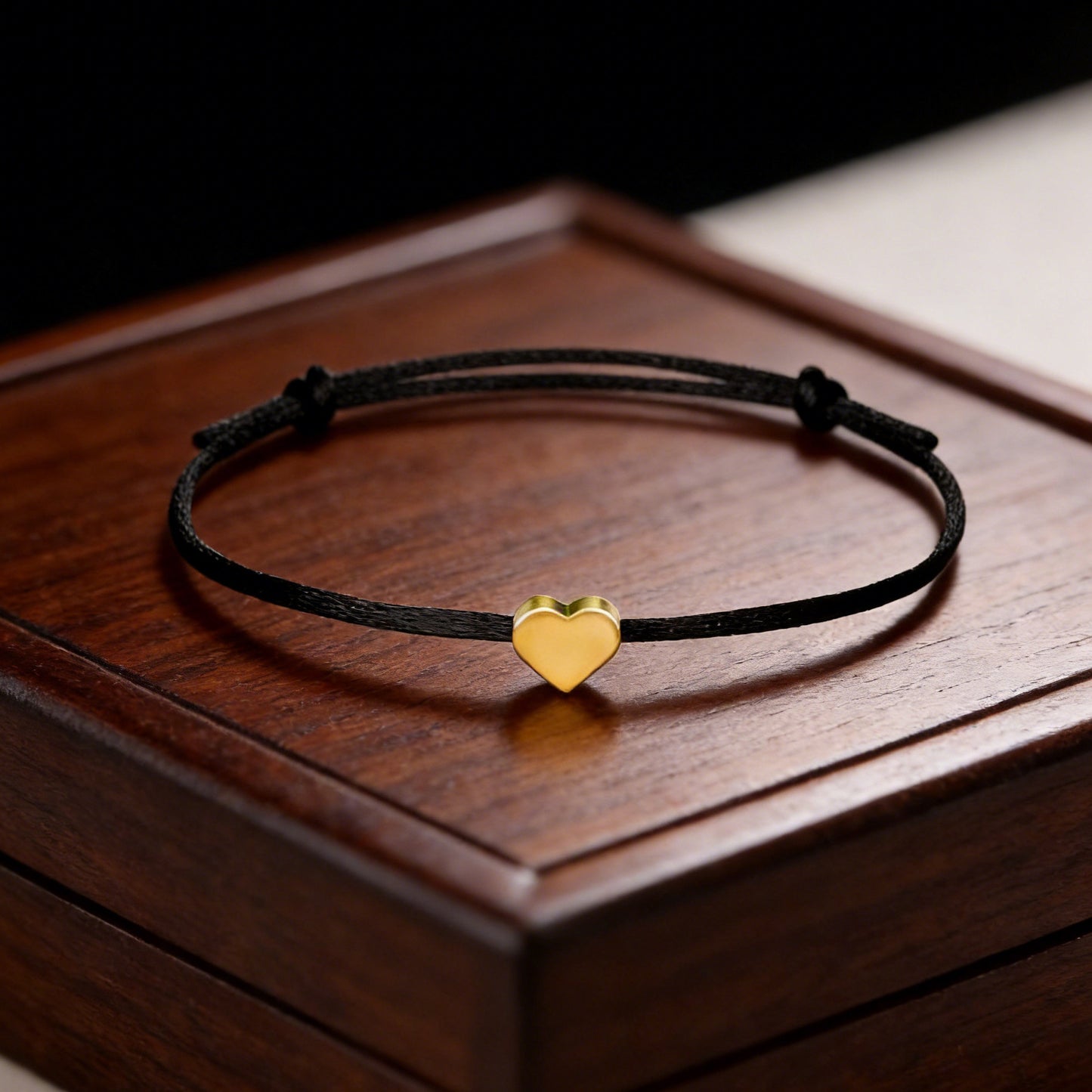 Adjustable Lucky Love Heart Shape Ten Colors Bracelet