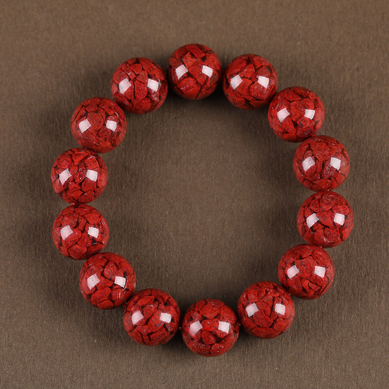 Ore Crystal Cinnabar High Content Single Simple Purple Bracelets