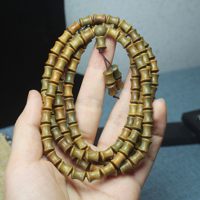 Argentina Beads Bamboo Wooden Craftwork With Bracelet