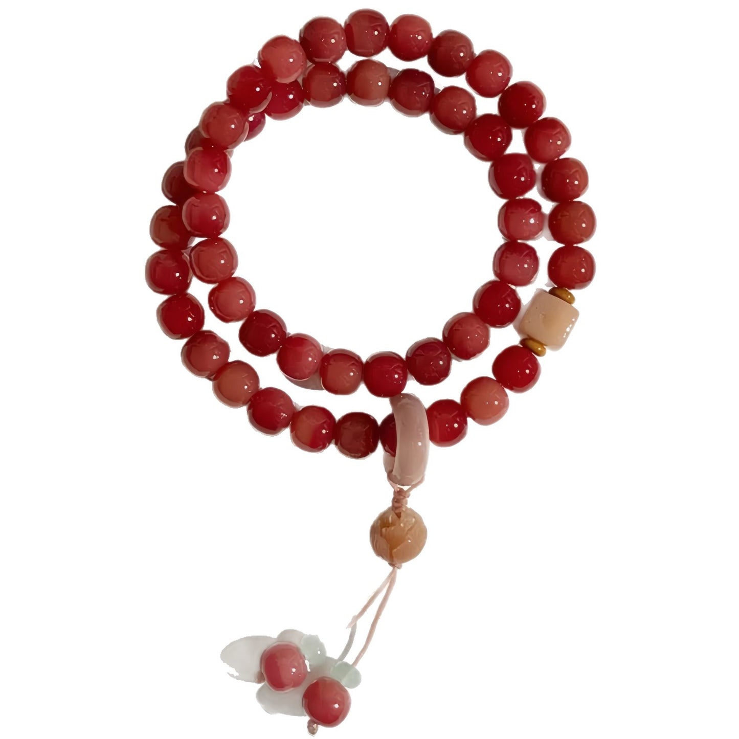 Women's Root Double Circle Crafts Seed High Oil Density Buddha Beads Bracelets
