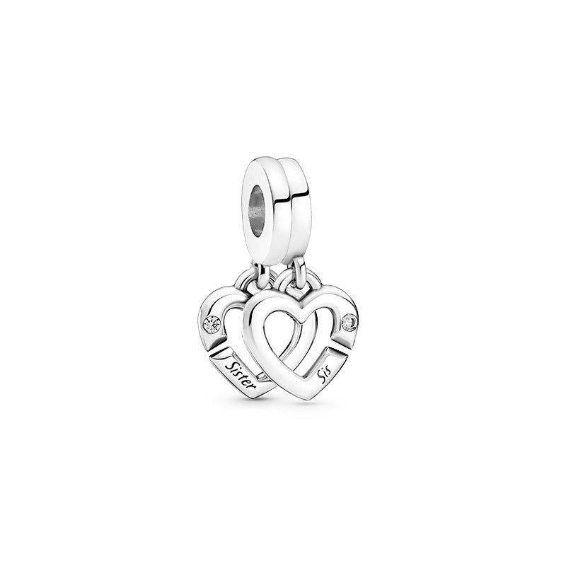 Sterling Sier Valentine's Day Planet Apple Jewelry Accessories