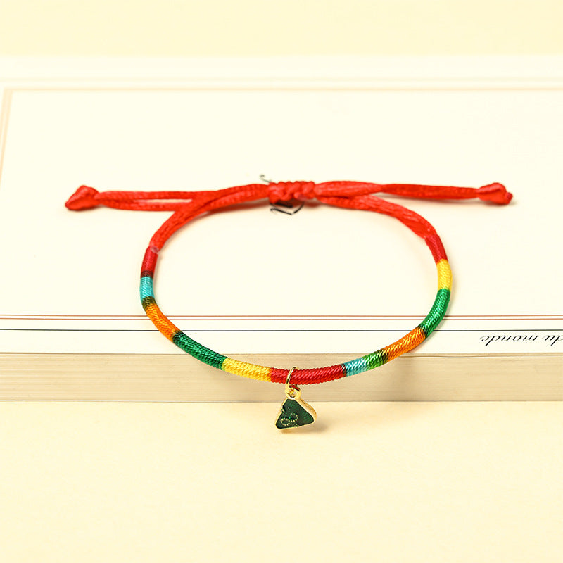 Strap Tassel Hand-woven Colorful Braided Rope Bracelets