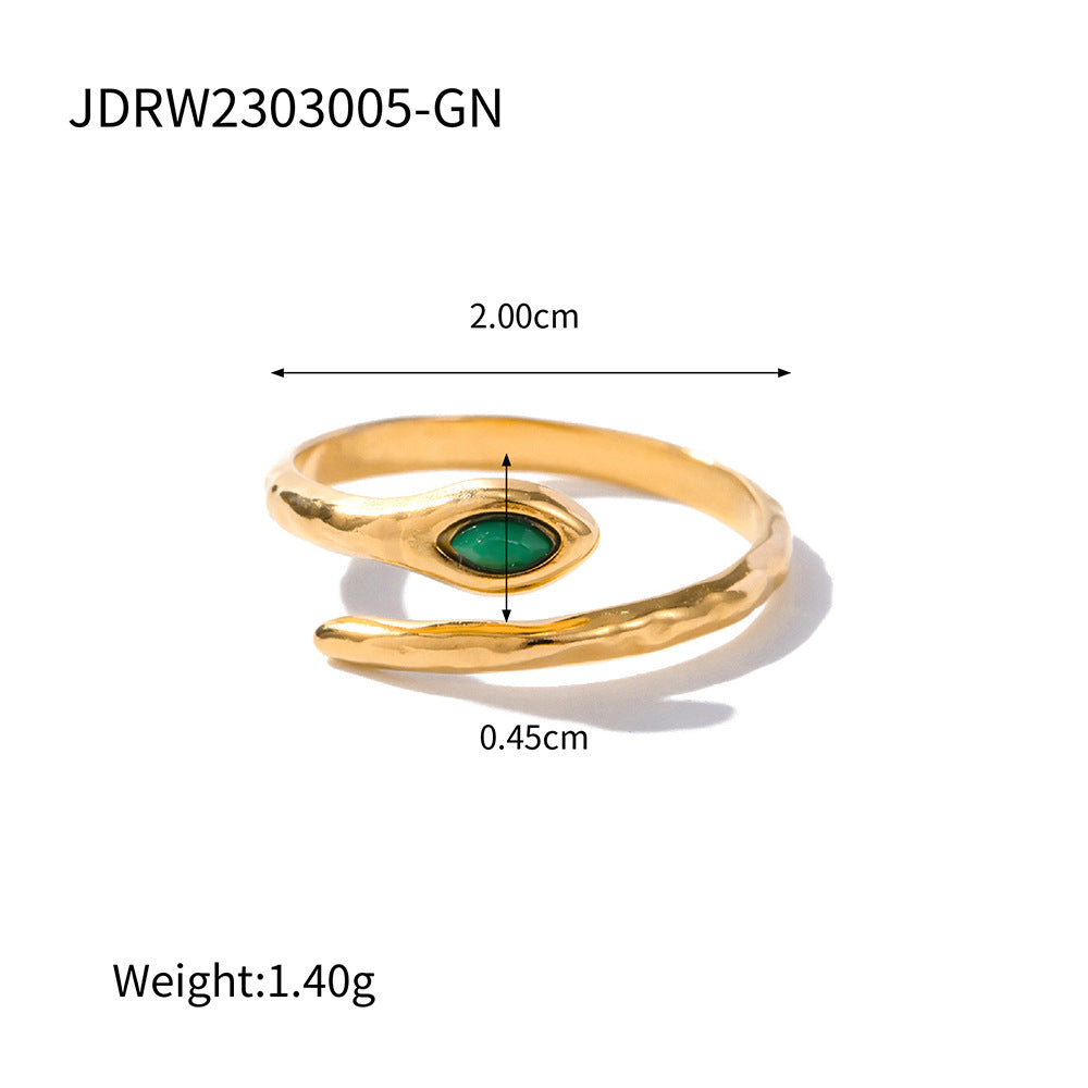 Wind Stainless Steel Light Luxury High-grade Rings