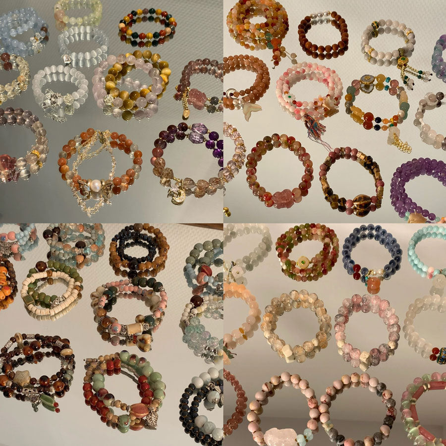 Women's Beaded Ethnic Style Light Luxury High Sense Bracelet