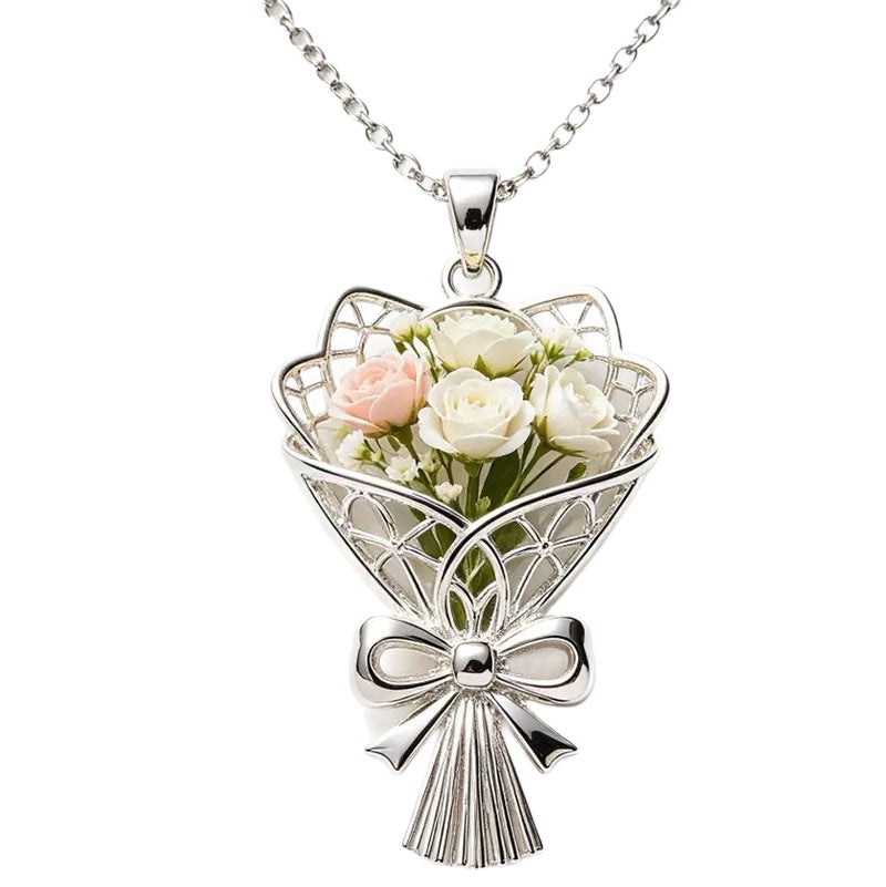Women's Bouquet High-grade Clavicle Chain Fashion Design Necklace